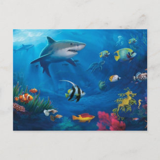Cartão Postal Oceano Mural