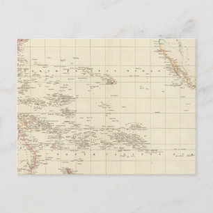Cartão Postal Oceano Pacífico