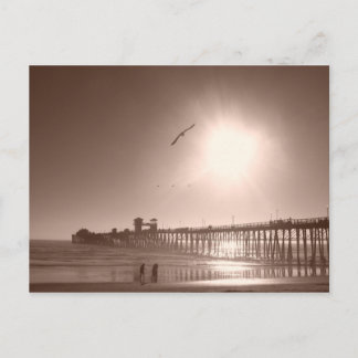 Cartão Postal Oceanside, CA Pier