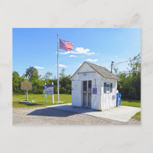Cartão Postal Ochopee, Flórida, Escritório Poste, o Menor nos 