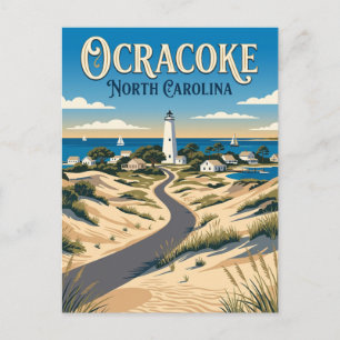 Cartão Postal Ocracoke EUA