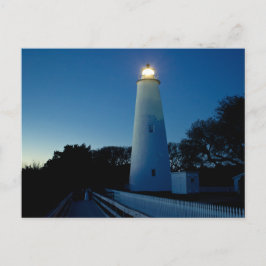 Cartão Postal Ocracoke Light.