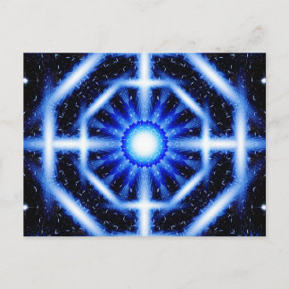Cartão Postal Octagon Galático Mandala