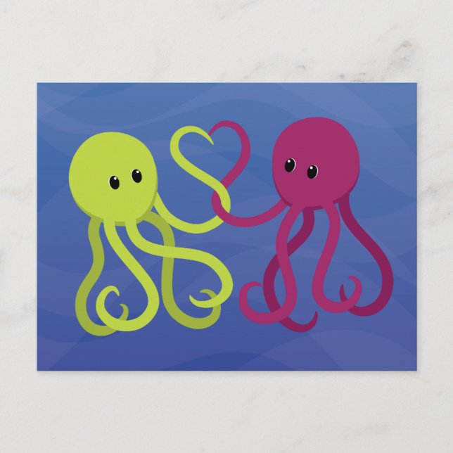 Cartão Postal Octo Love (Frente)