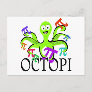 Cartão Postal Octopi