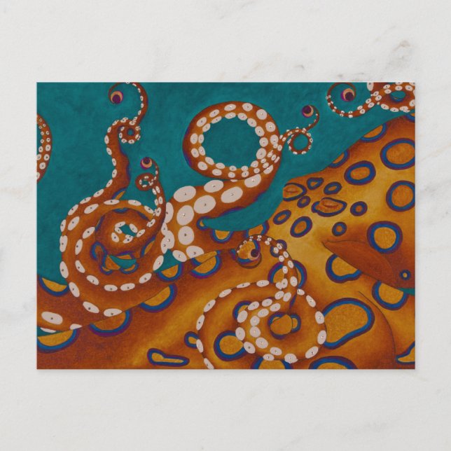 Cartão Postal Octopus (Frente)
