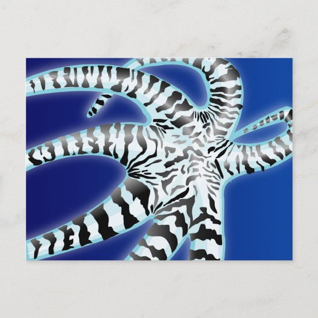 Cartão Postal Octopus (Frente)