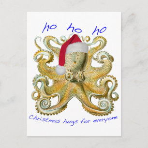 Cartão Postal Octopus