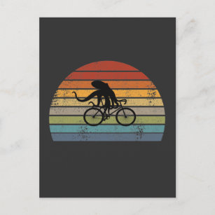 Cartão Postal Octopus - Bicicleta Anel Octopus