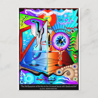Cartão Postal Ocular DALI
