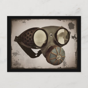 Cartão Postal Óculos de inspiração Steampunk