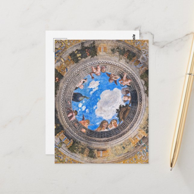 Cartão Postal Oculus, Câmara Bridal, Câmera Picta (Frente/Verso In Situ)