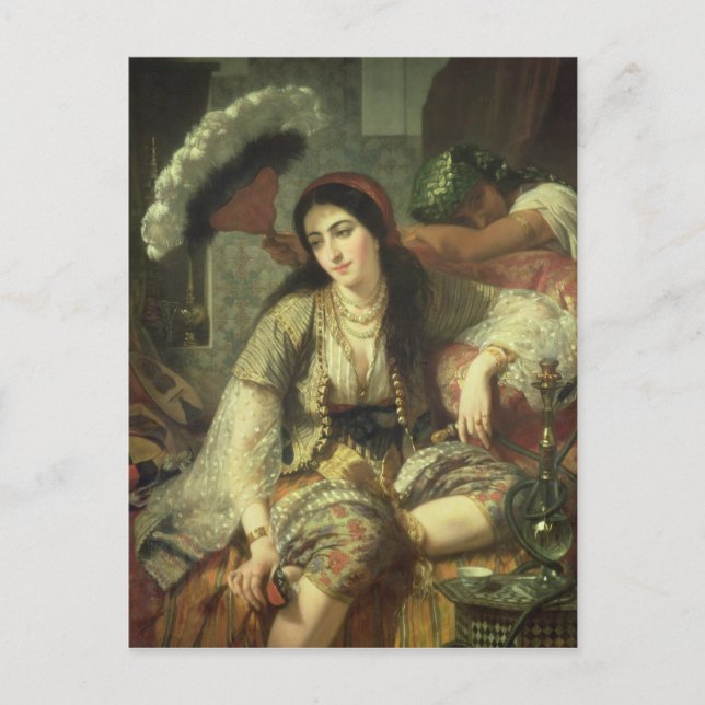 Cartão Postal Odalisque (Frente)