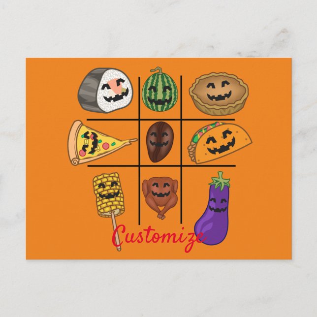 Cartão Postal Odball Jack o'lantern Medley Thunder_Cove (Frente)