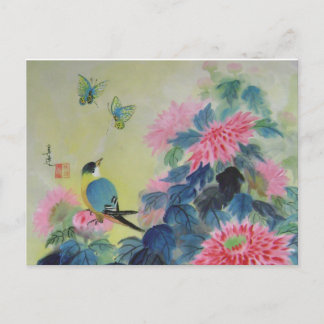 Cartão Postal Ode para Primavera