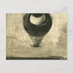 Cartão Postal Odilon Redon Edgar Allan Poe