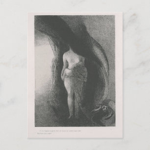 Cartão Postal Odilon Redon - Eu ainda sou o Isis excelente