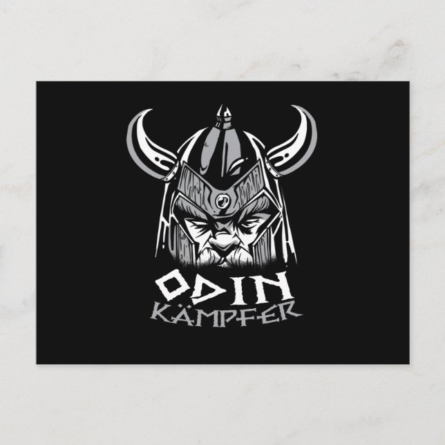 Cartão Postal Odin Fighter (Frente)
