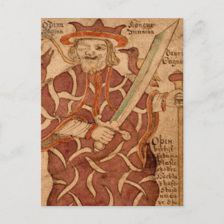 Cartão Postal Odinn
