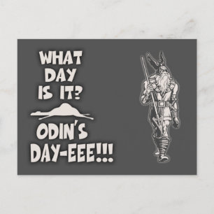 Cartão Postal Odin's Day