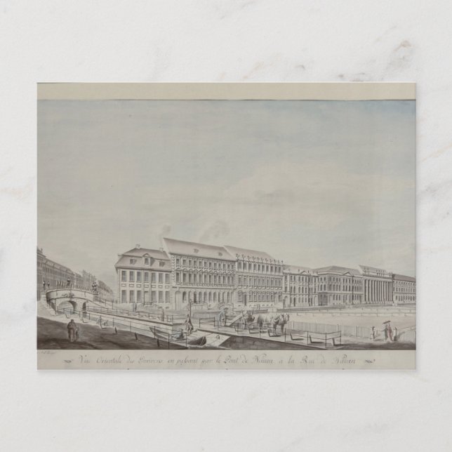 Cartão Postal Oeste de Wilhelmsplatz, c.1773 (Frente)