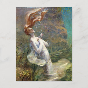 Cartão Postal Ofélia   Paul Steck