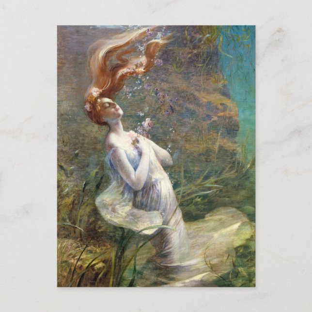 Cartão Postal Ofélia | Paul Steck (Frente)