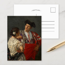 Cartão Postal Oferecendo painel ao Bullfighter | Mary Cassatt