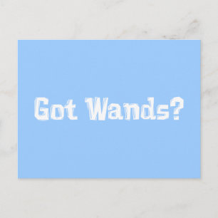 Cartão Postal Ofereceram Presentes de Wands