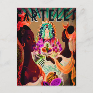 Cartão Postal oferta de carteles