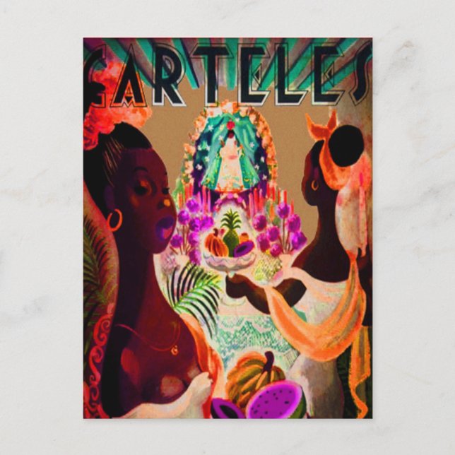 Cartão Postal oferta de carteles (Frente)