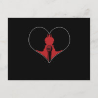 Oferta De Música De Microfone Cardíaco Karaoke Due