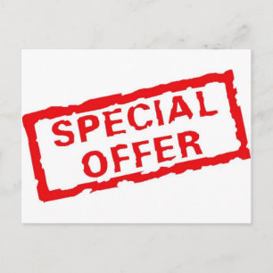 Cartão Postal oferta especial