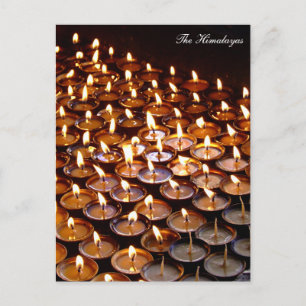 Cartão Postal Ofertas de Manteiga, orações, Nepal / Himalaia