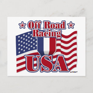 Cartão Postal Off Road Racing USA