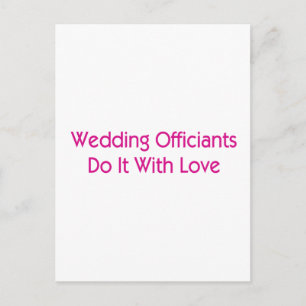 Cartão Postal Oficiais de Casamento