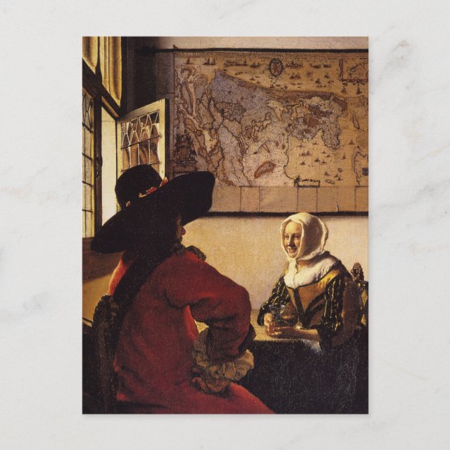 Cartão Postal Oficial e Garota Rindo (Frente)