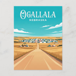 Cartão Postal Ogallala EUA