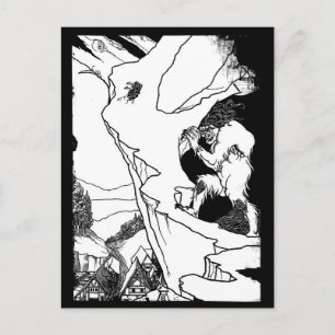 Cartão Postal Ogre (Ogro de Landslip)