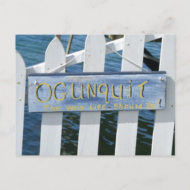 Cartão Postal Ogunpensar, como a vida deveria ser (Frente)