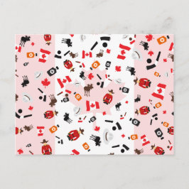 Cartão Postal Oh Canadá - pelo que o Canadá é famoso