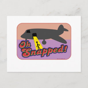 Cartão Postal Oh, Entrou!