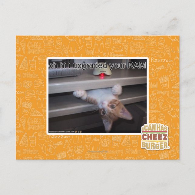 Cartão Postal oh oi eu atualizei sua RAM (Frente)