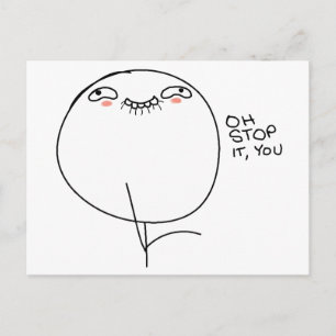 Cartão Postal Oh Pare Com Isso, Seu Cartão-Postal