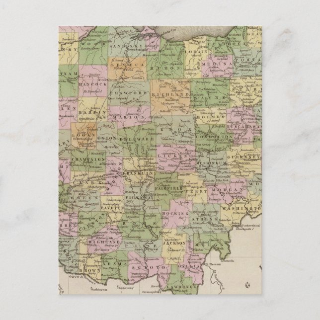 Cartão Postal Ohio (Frente)