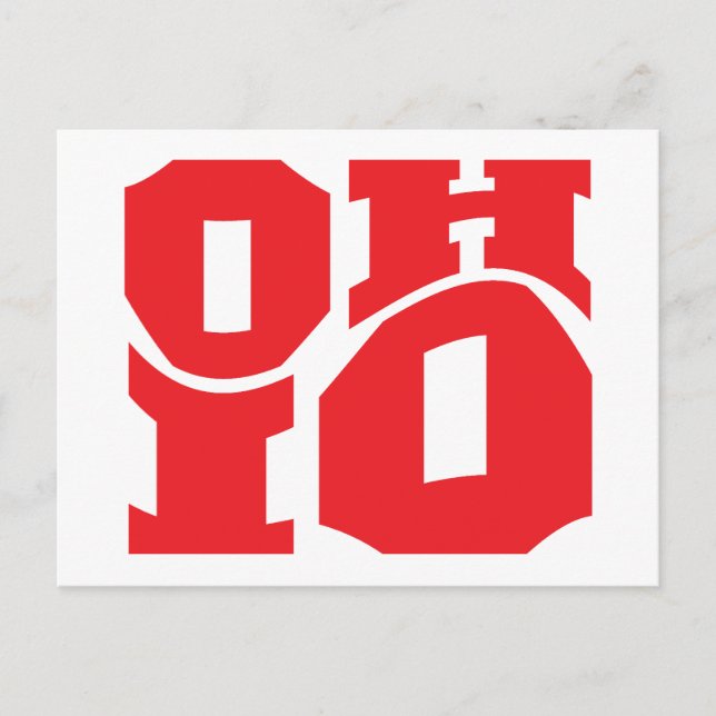 Cartão Postal Ohio (Frente)