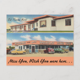 Cartão Postal Ohio, Del Rancho Motel, Restaurante