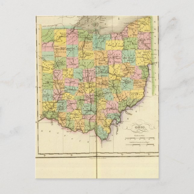 Cartão Postal Ohio E.U. (Frente)