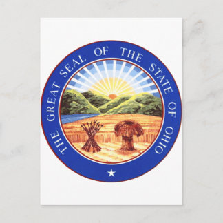 Cartão Postal Ohio State Seal