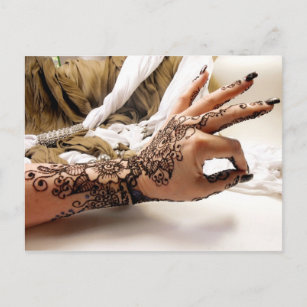 Cartão Postal Ohm Henna